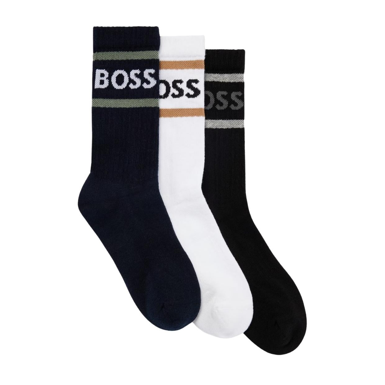 BOSS MONOGRAM - Socken - black/schwarz 