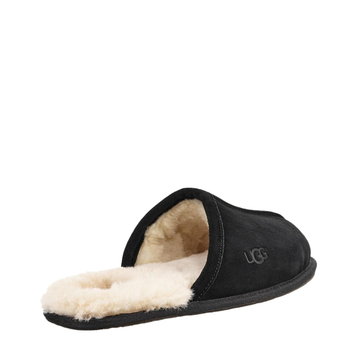 Mens black best sale scuff ugg slippers