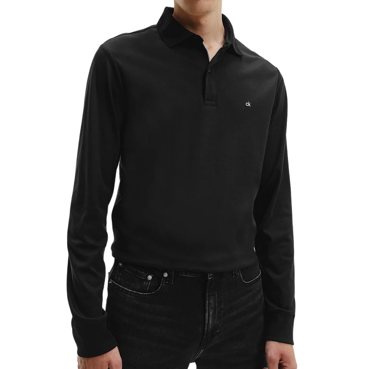 Calvin klein liquid outlet touch polo slim fit